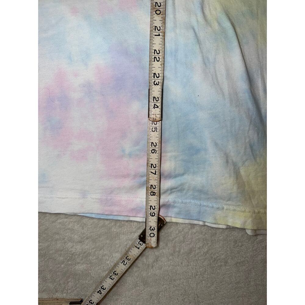 BoxLunch Sanrio Hello Kitty and Friends Attach of Titan Tie Dye T-Shirt Men's XL - Picture 6 of 6
